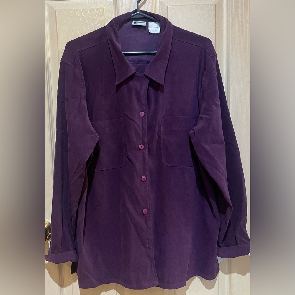 Penmans Women’s Deep Purple Blouse, Size XL